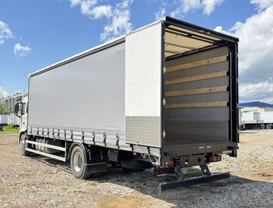 JAC N200 (20т) БОРТ-ТЕНТ СДВИЖНЫЙ ШТОРЫ И КРЫША 9,2м